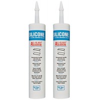 (Pack of 2) Aqueon Silicone Clear 10.3 Ounce each