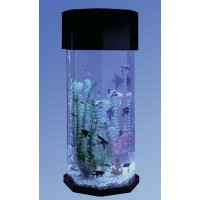 Aqua 10 Gallon Scape Octagon Aquarium Kit