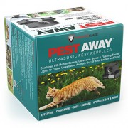 PestAway Ultrasonic Outdoor Animal & Cat Repeller with Motion Sensor STOPS Pest Animals Destroying Your Gardens & Yard